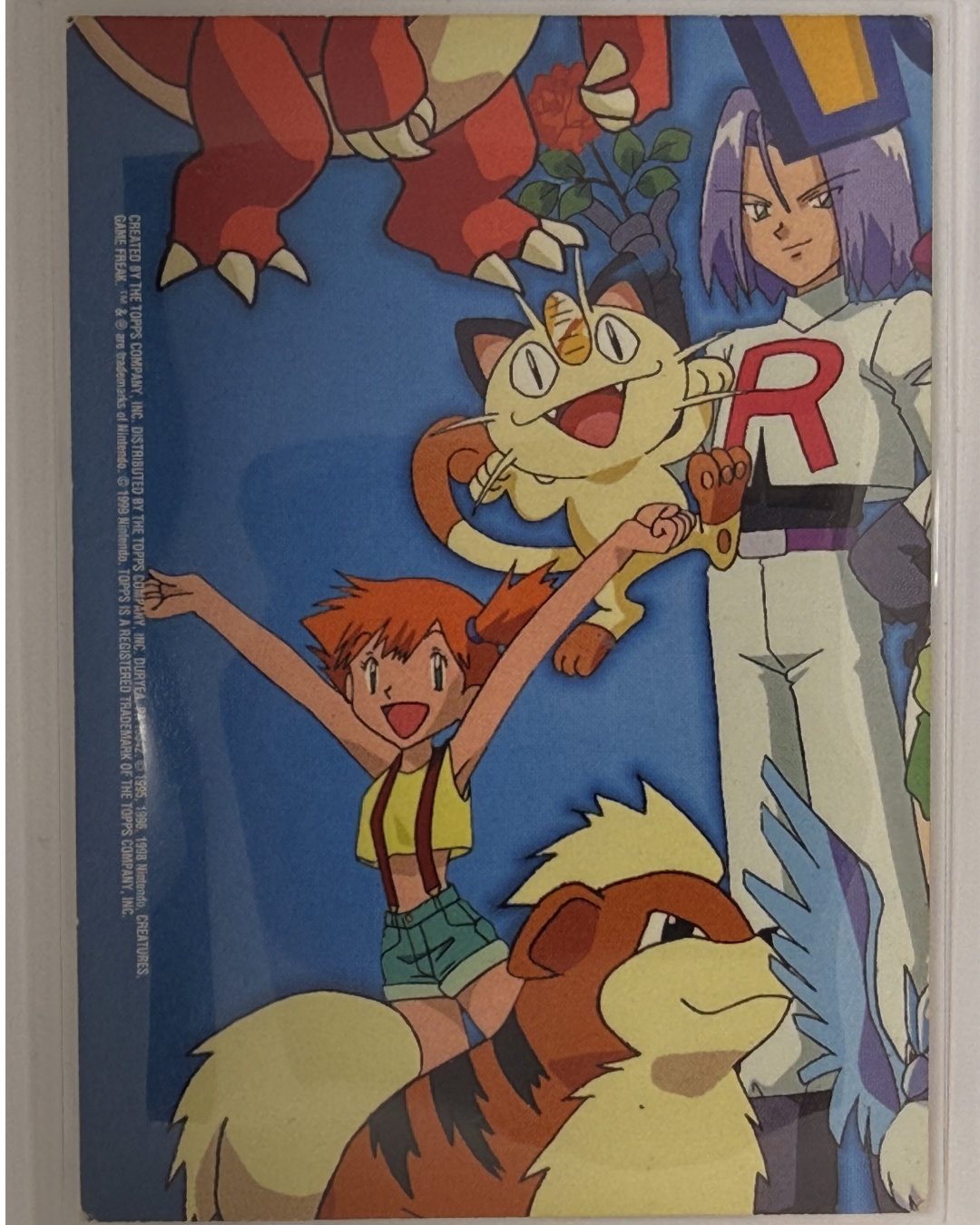 Gary Oak TV8 | Topps Pokémon Series 1 (1999)