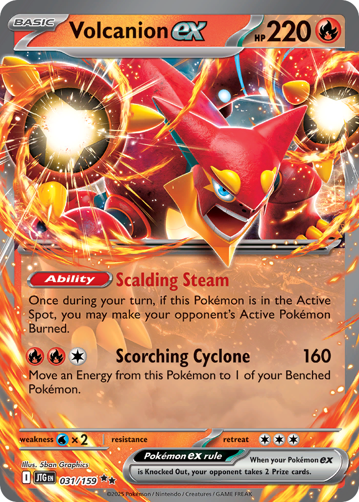 Volcanion ex 31/159 Journey Together