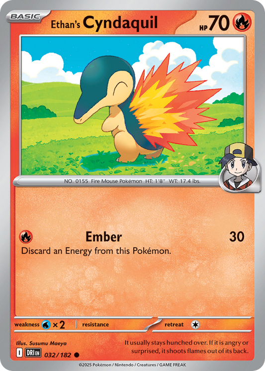 Ethan's Cyndaquil 32/182 Destined Rivals