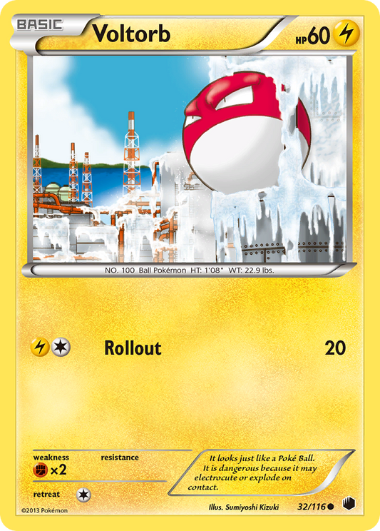 Voltorb 32/116 Plasma Freeze