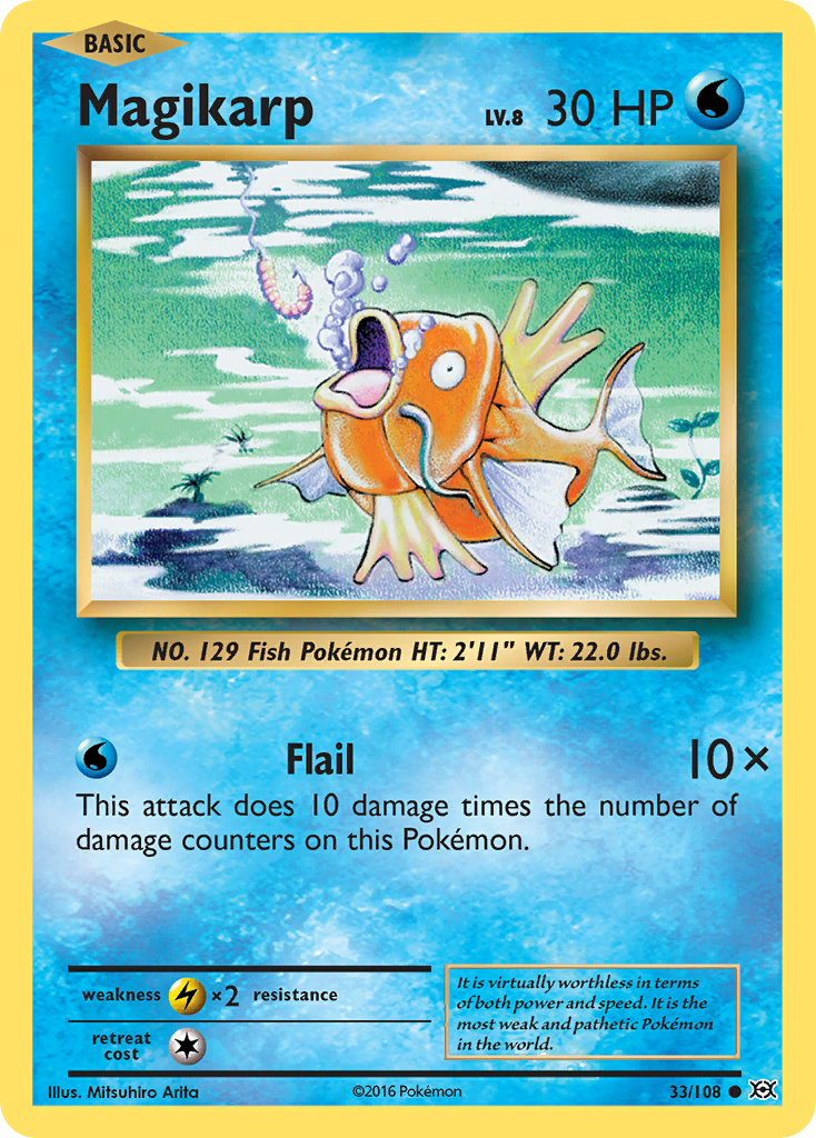 Magikarp 33/108 Evolutions