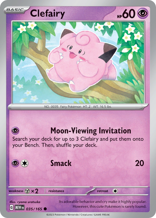 Clefairy 35/165 151
