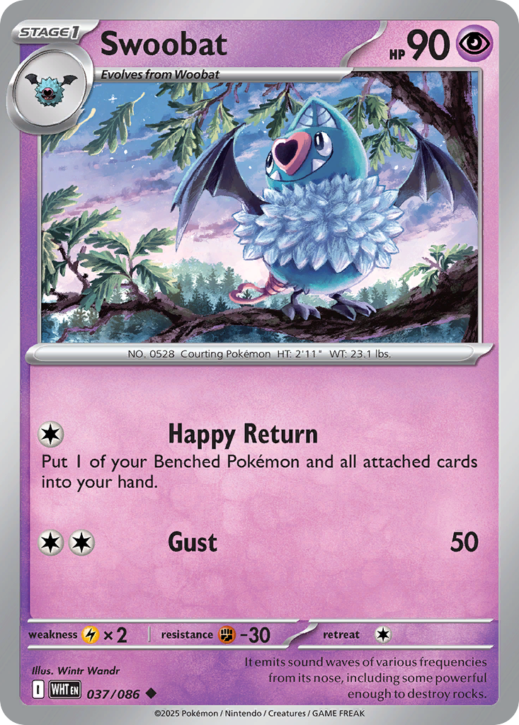 Swoobat 37/86 White Flare