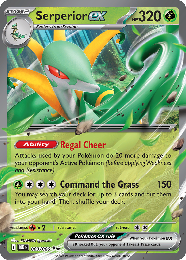 Serperior ex 3/86 Black Bolt