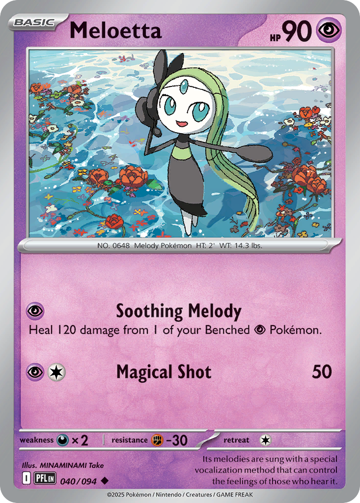 Meloetta 40/94 Phantasmal Flames
