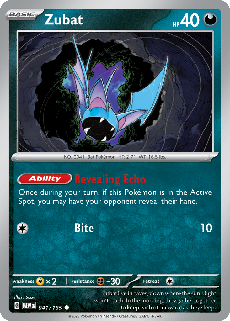 Zubat 41/165 151