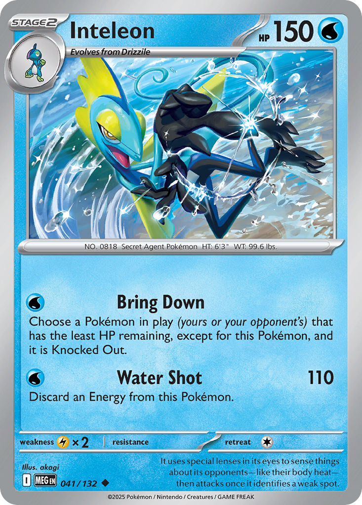 Inteleon 41/132 Mega Evolution