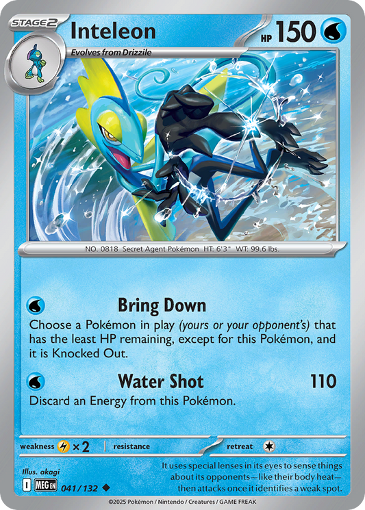 Inteleon 41/132 Mega Evolution
