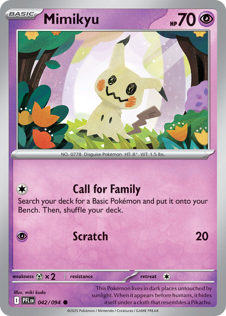 Mimikyu 42/94 Phantasmal Flames