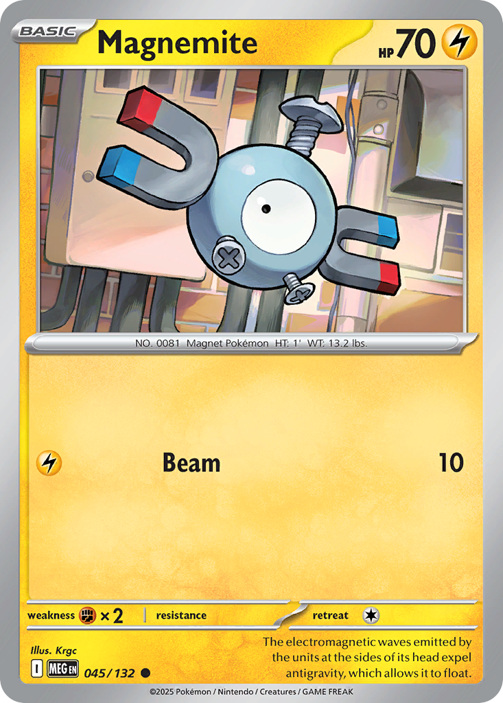 Magnemite 45/132 Mega Evolution