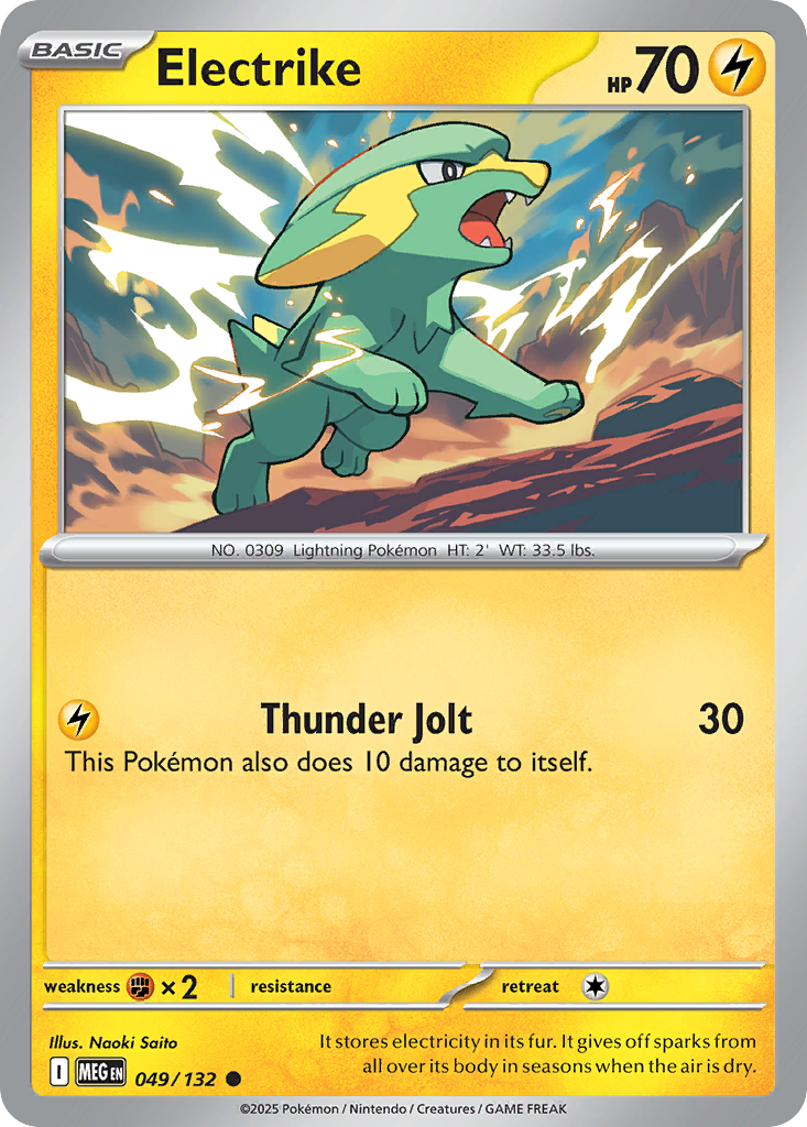 Electrike 49/132 Mega Evolution