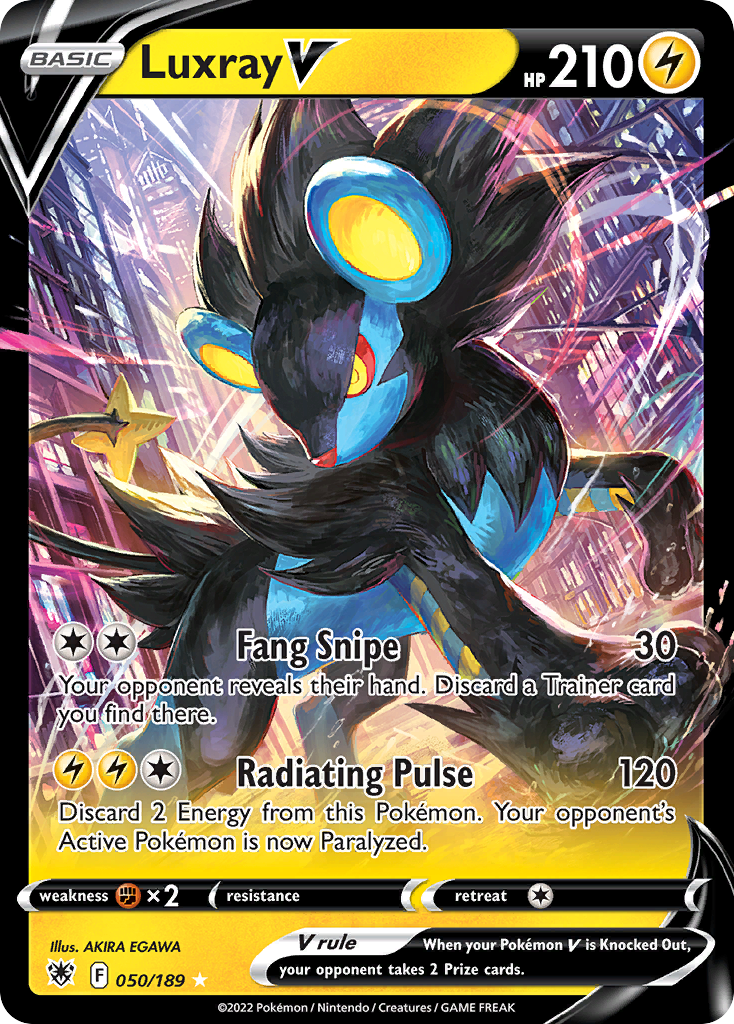Luxray V 50/189 Astral Radiance