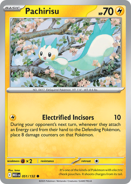 Pachirisu 51/132 Mega Evolution