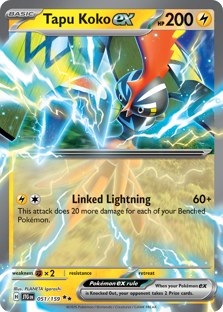 Tapu Koko ex 51/159 Journey Together