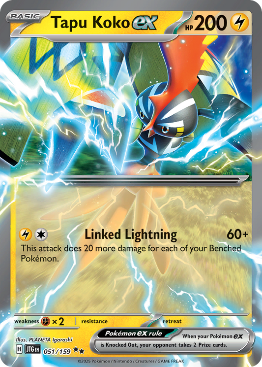 Tapu Koko ex 51/159 Journey Together