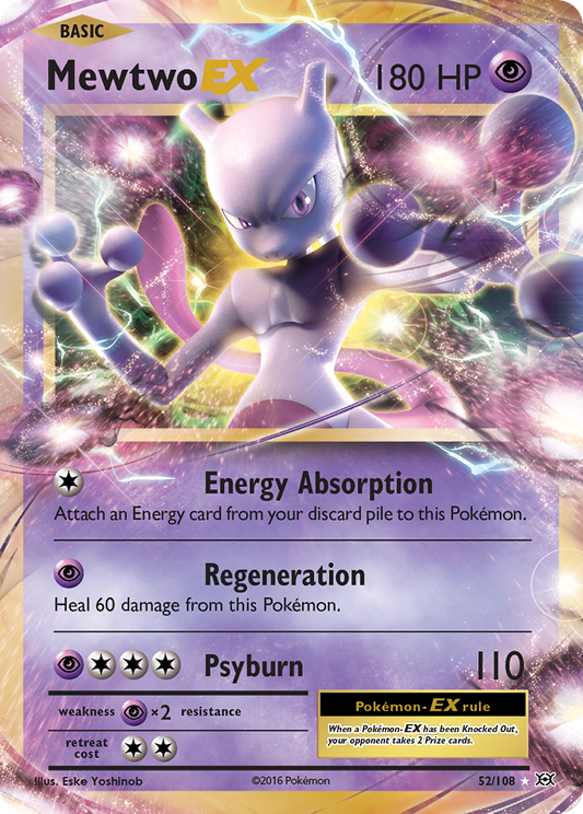 Mewtwo-EX 52/108 Evolutions