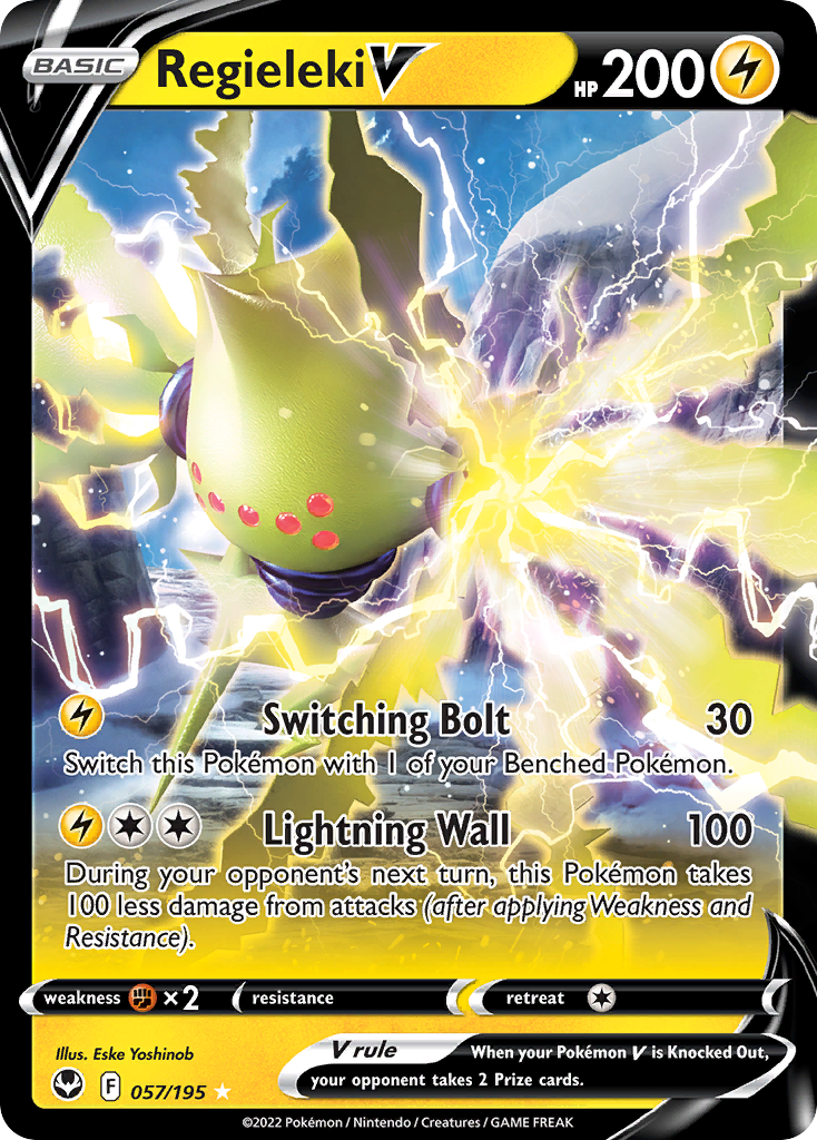Regieleki V 57/195 Silver Tempest