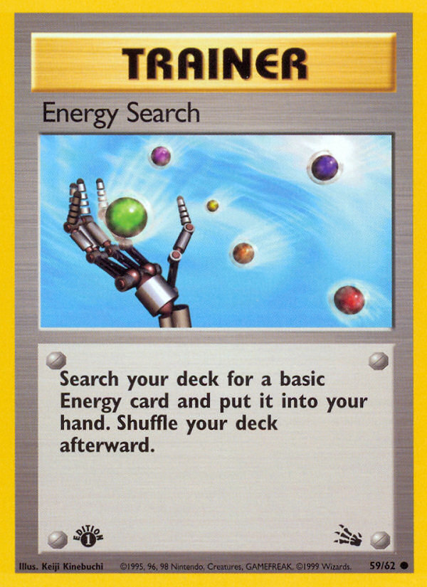 Energy Search 59/62 Fossil