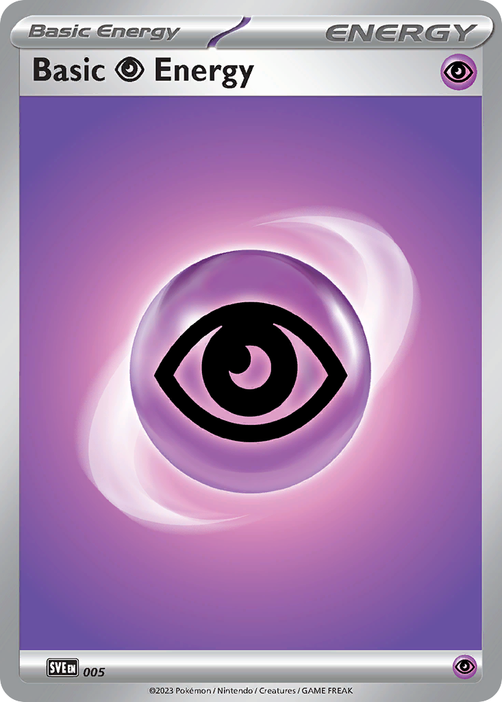 Basic Psychic Energy 5/16 Scarlet & Violet Energies