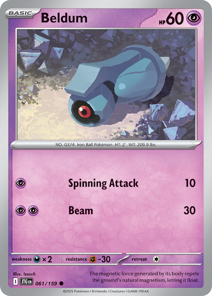 Beldum 61/159 Journey Together
