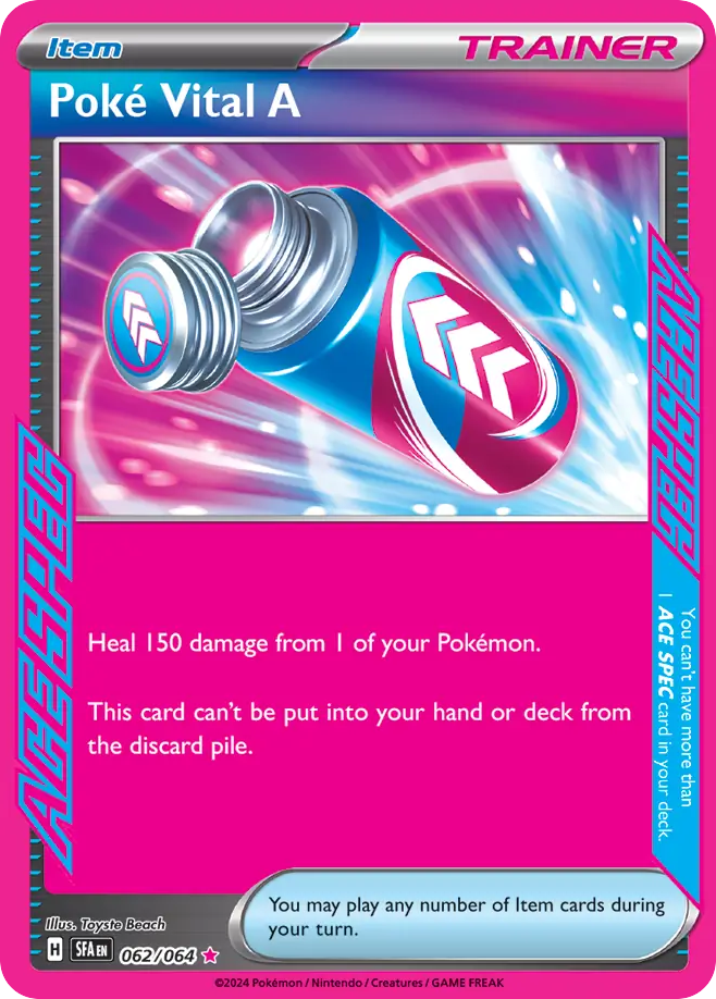 Poké Vital A 62/64 Shrouded Fable