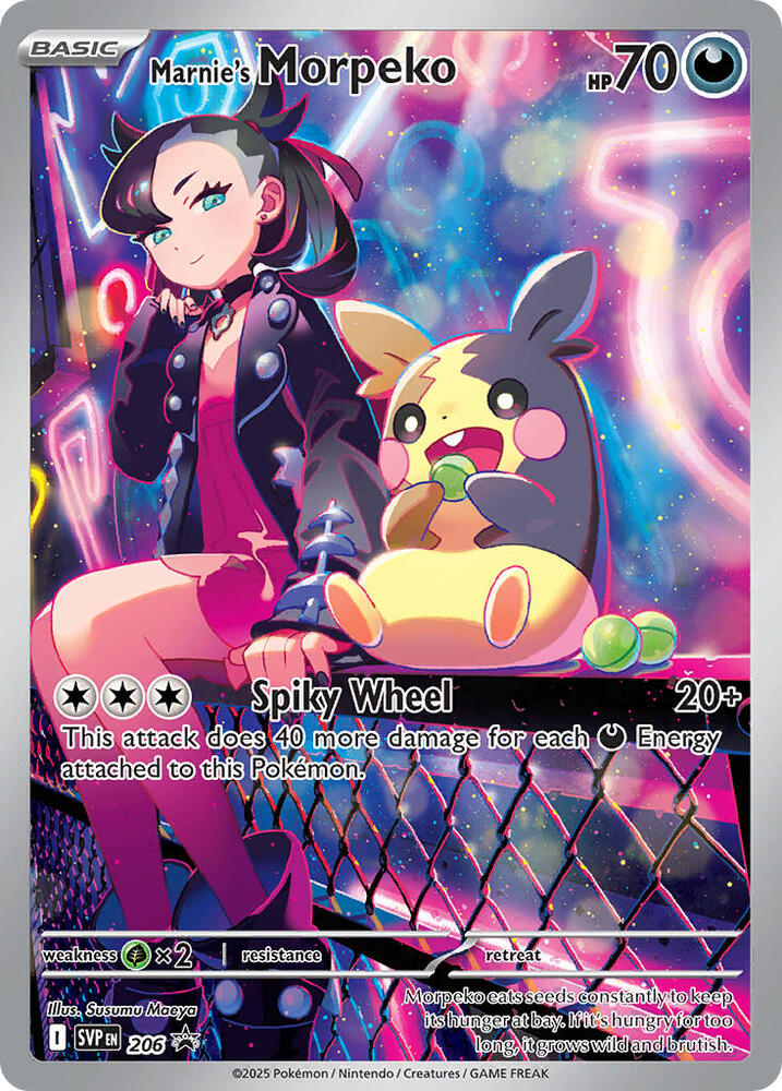 Marnie’s Morpeko 206/0 Scarlet & Violet