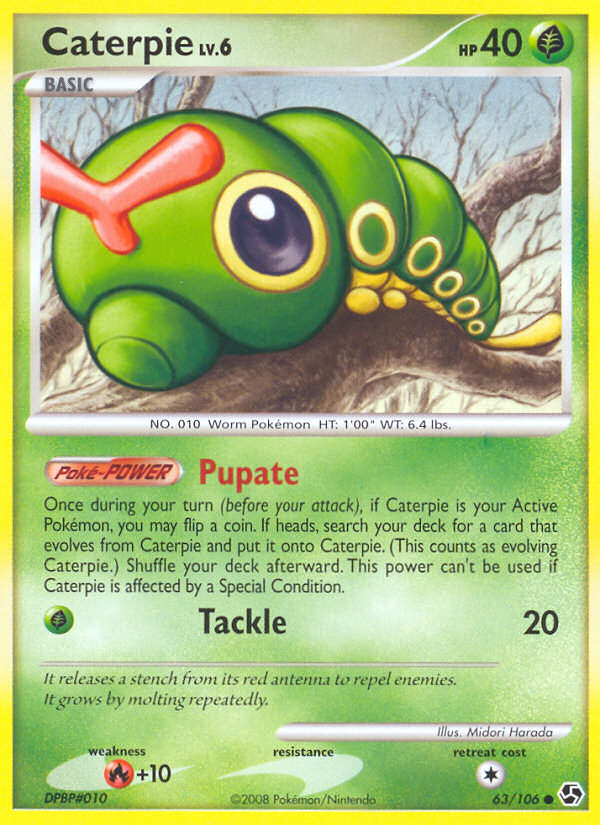 Caterpie 63/106 Great Encounters