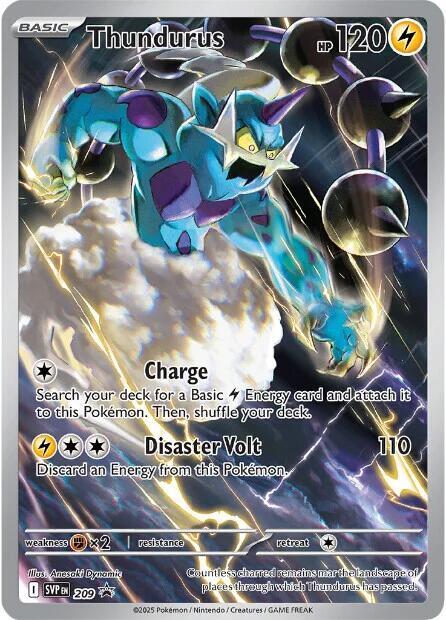 Thundurus 209 209/0 Scarlet & Violet Promos