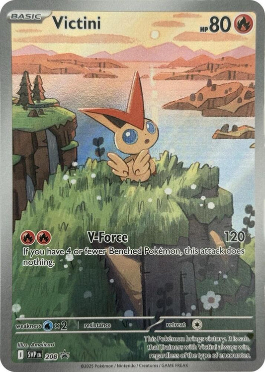Victini 208 Scarlet & Violet Black Star Promos