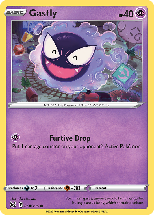 Gastly 64/196 Lost Origin