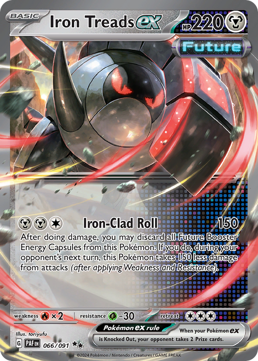 Iron Treads ex 66/91 Paldean Fates