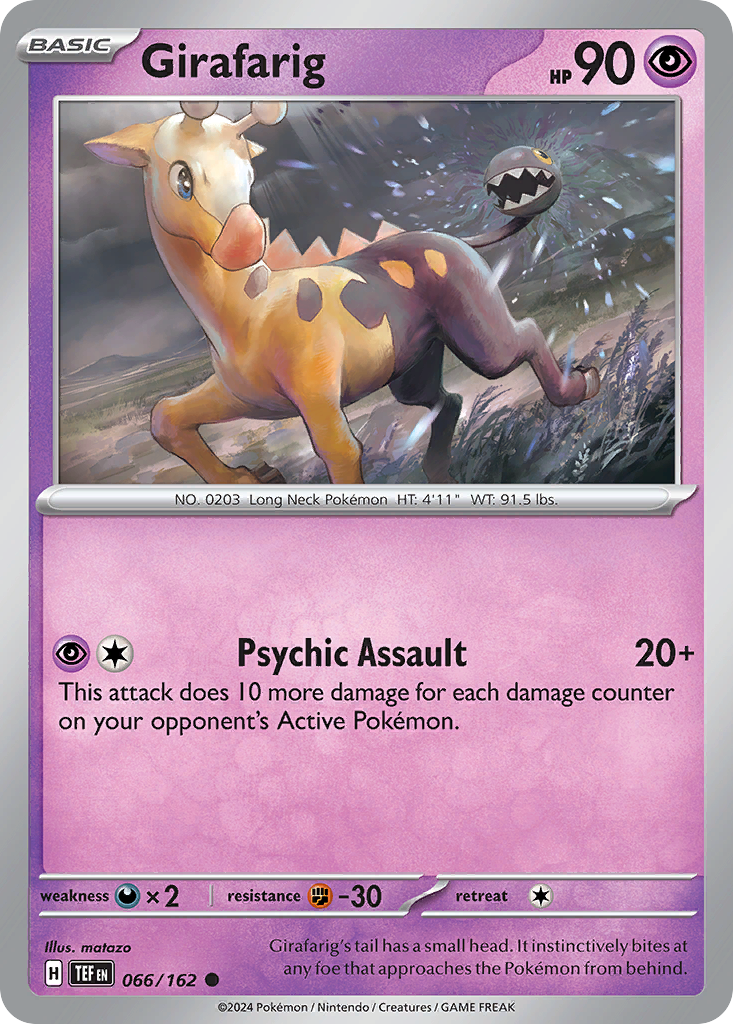 Girafarig 66/162 Temporal Forces