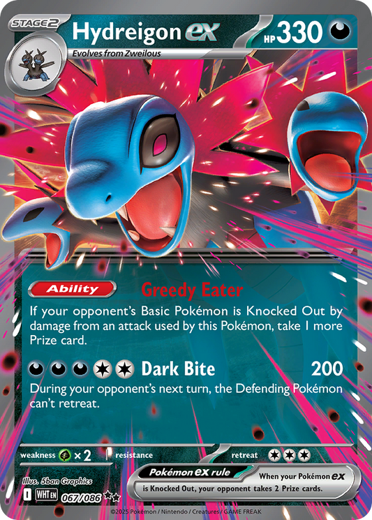 Hydreigon ex 67/86 White Flare