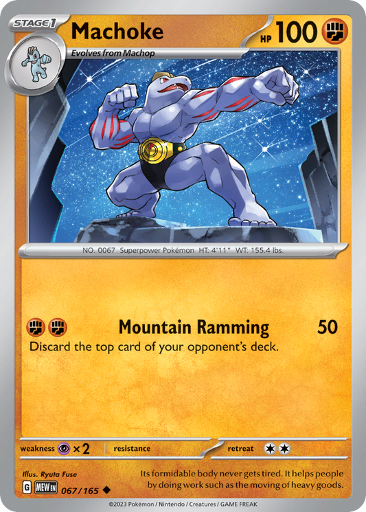 Machoke 67/165 151