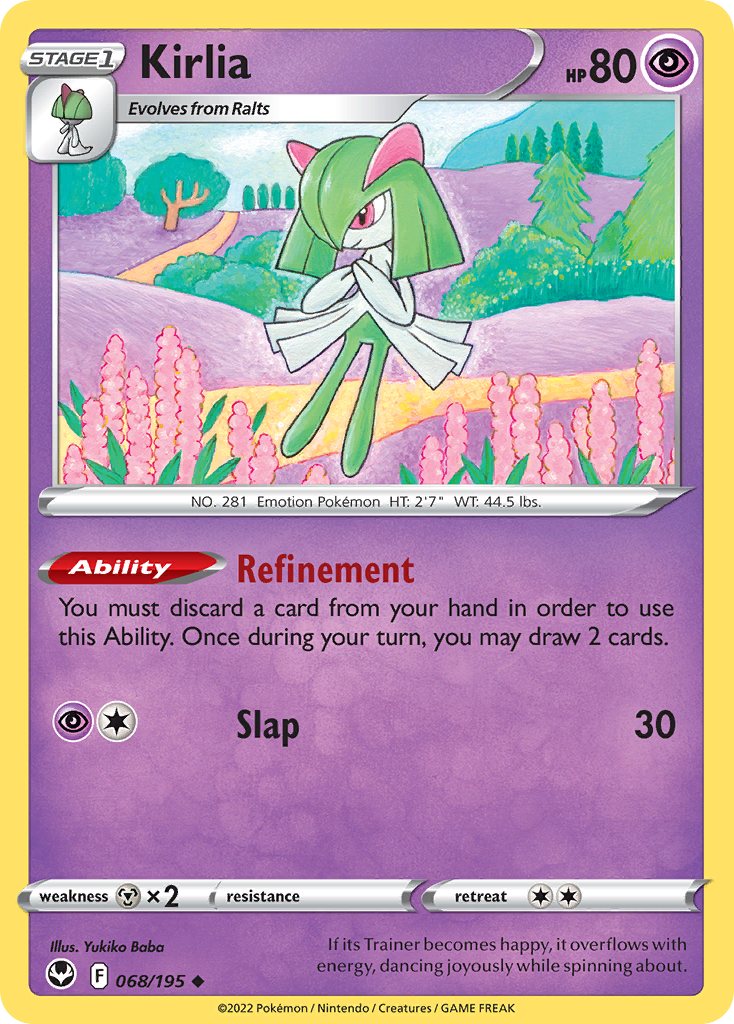 Kirlia 68/195 Silver Tempest