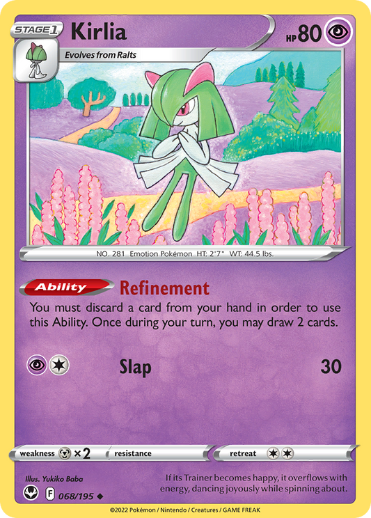 Kirlia 68/195 Silver Tempest