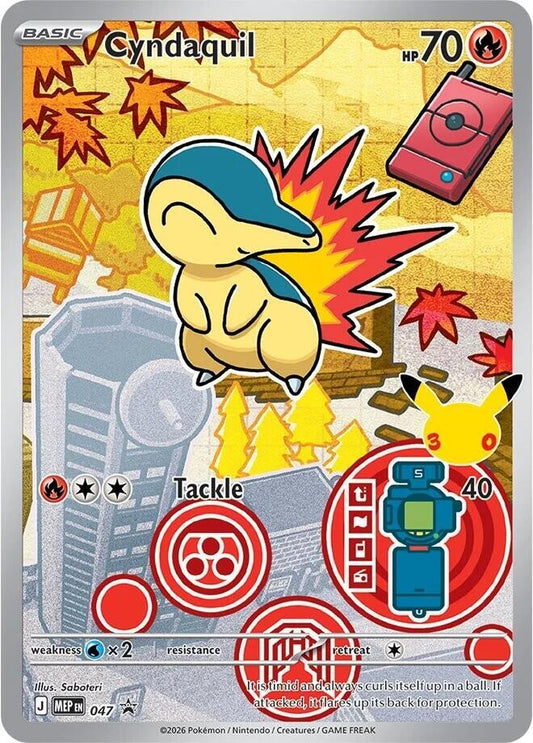 Cyndaquil 47/89 Mega Evolution Promos