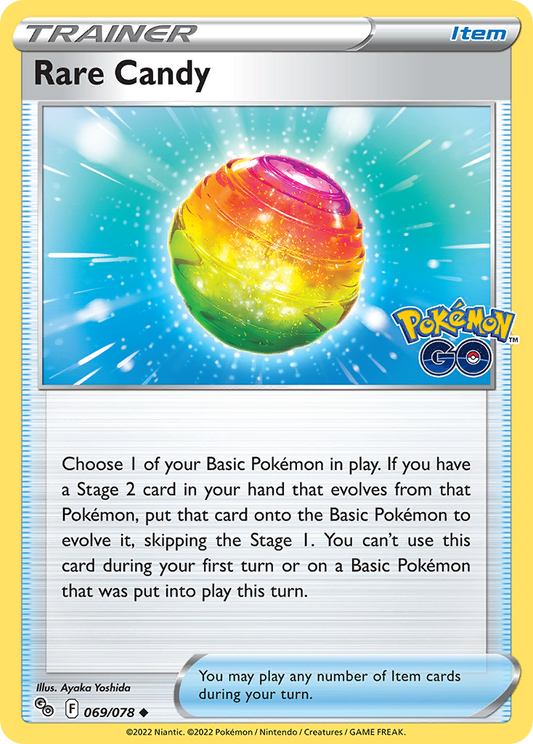 Rare Candy 69/78 Pokémon GO
