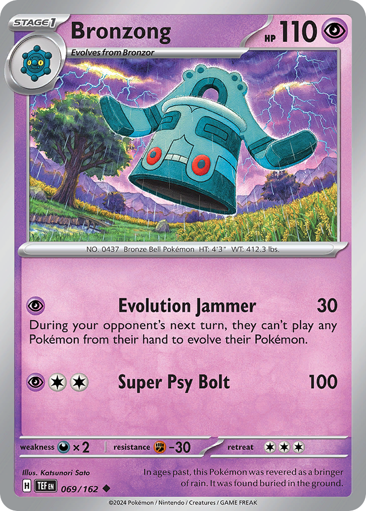 Bronzong 69/162 Temporal Forces