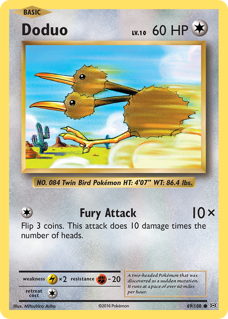 Doduo 69/108 Evolutions