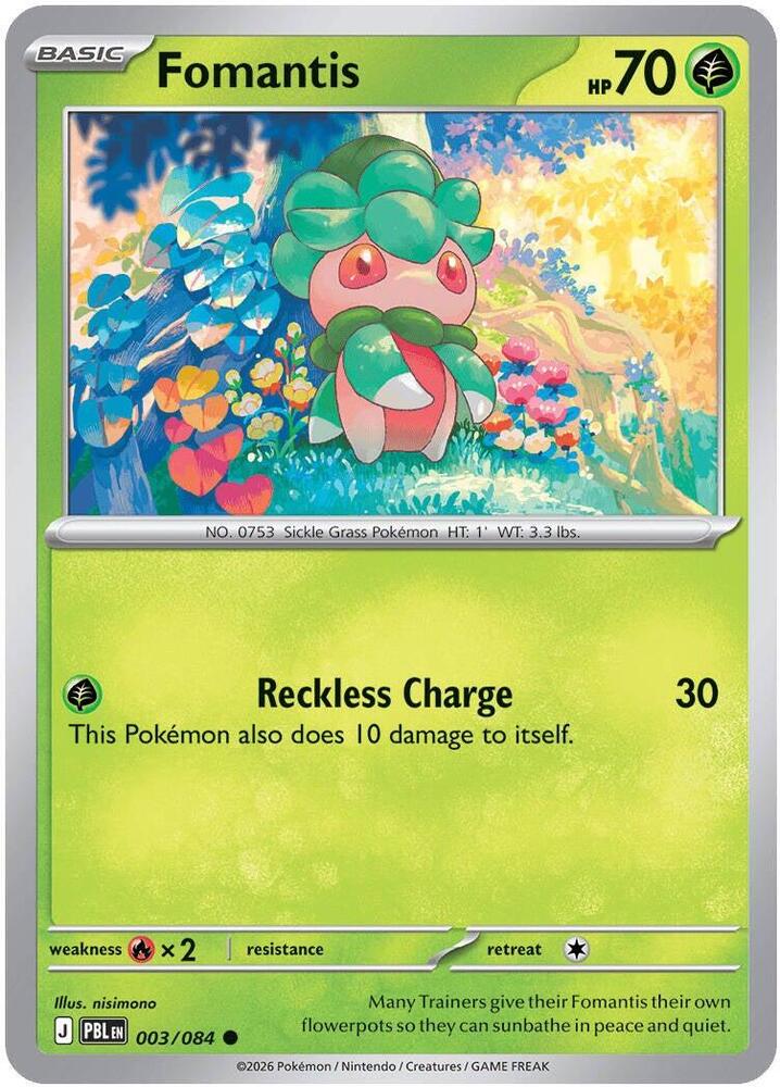 Fomantis 3/84 Pitch Black