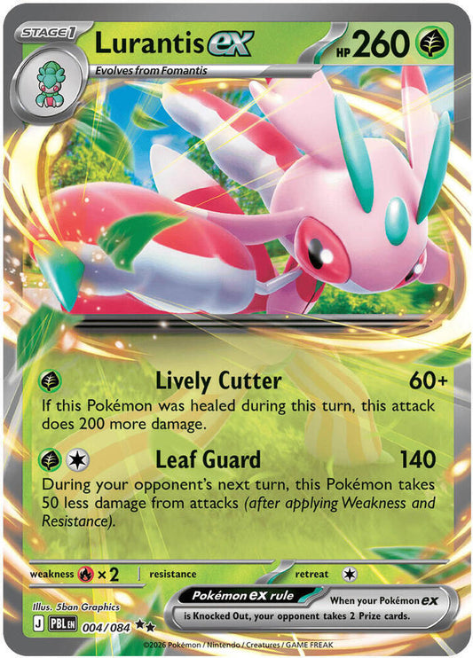 Lurantis ex 004/084 Mega Evolution Pitch Black