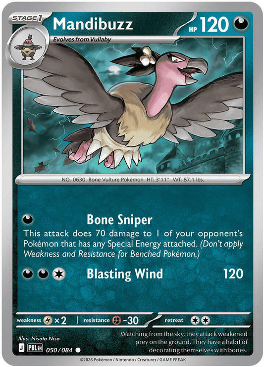 Mandibuzz 50/84 Pitch Black
