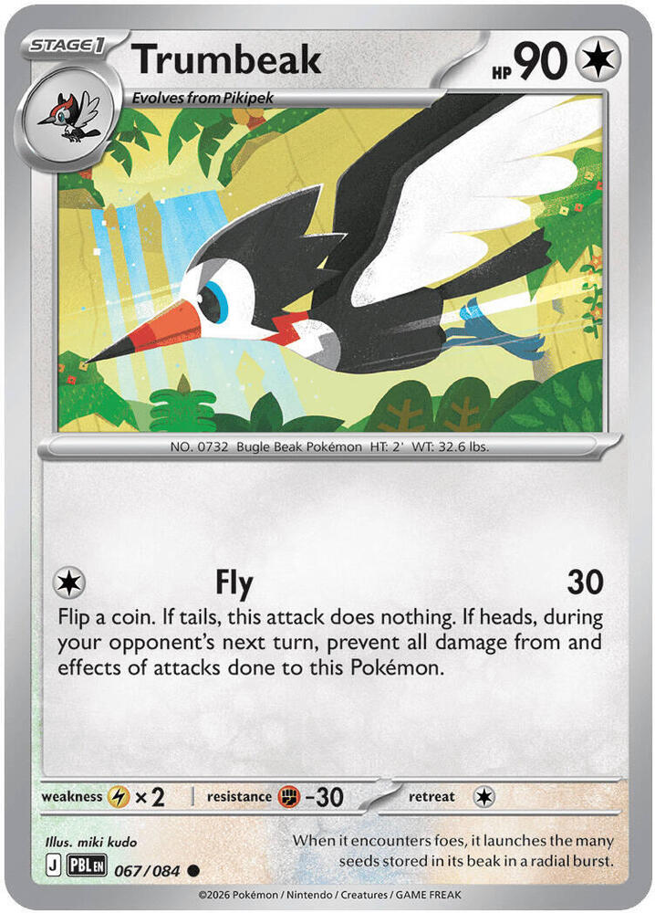 Trumbeak 67/84 Pitch Black