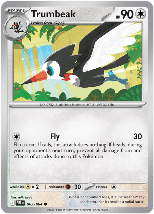 Trumbeak 67/84 Pitch Black