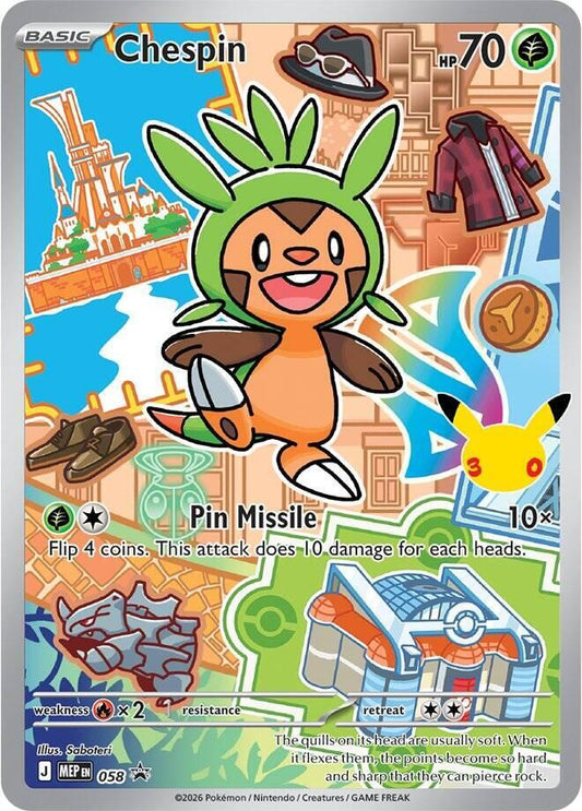 Chespin 58/89 Mega Evolution Promos