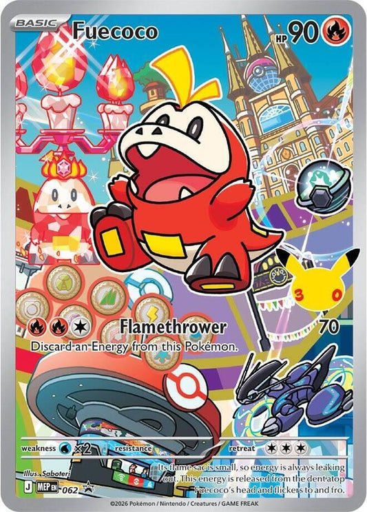 Fuecoco 62/89 Mega Evolution Promos