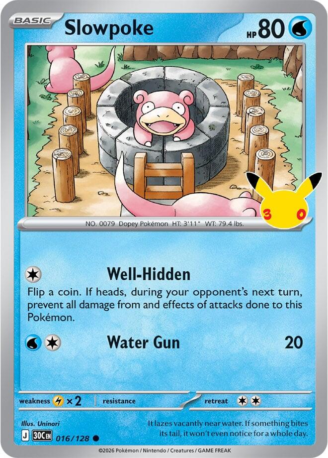 Slowpoke 16/128 30th Celebration