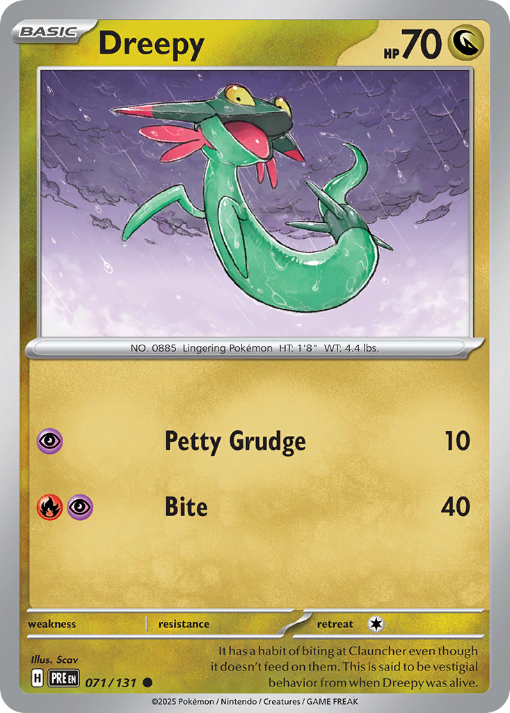 Dreepy 71/131 Prismatic Evolutions