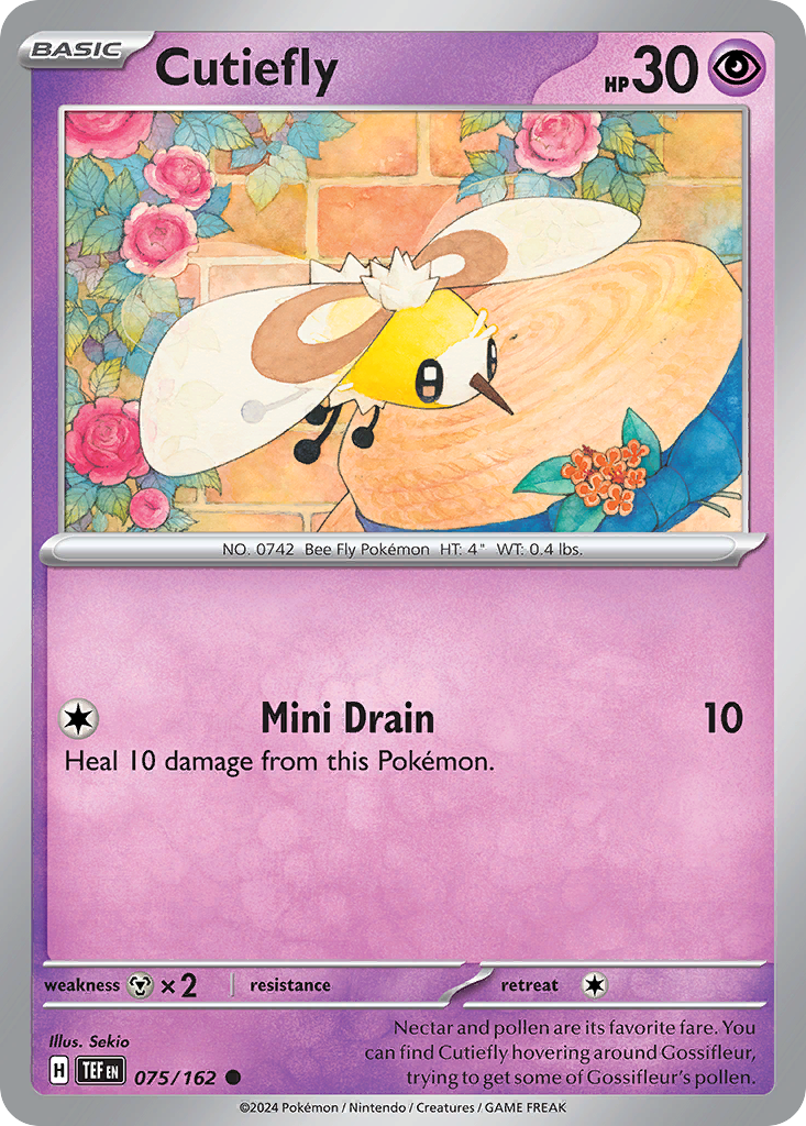 Cutiefly 75/162 Temporal Forces